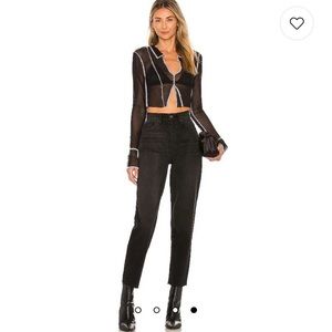 NWOT- We The Free Jeans | Free People x We The Free Georgine Mom Jean Obsidian